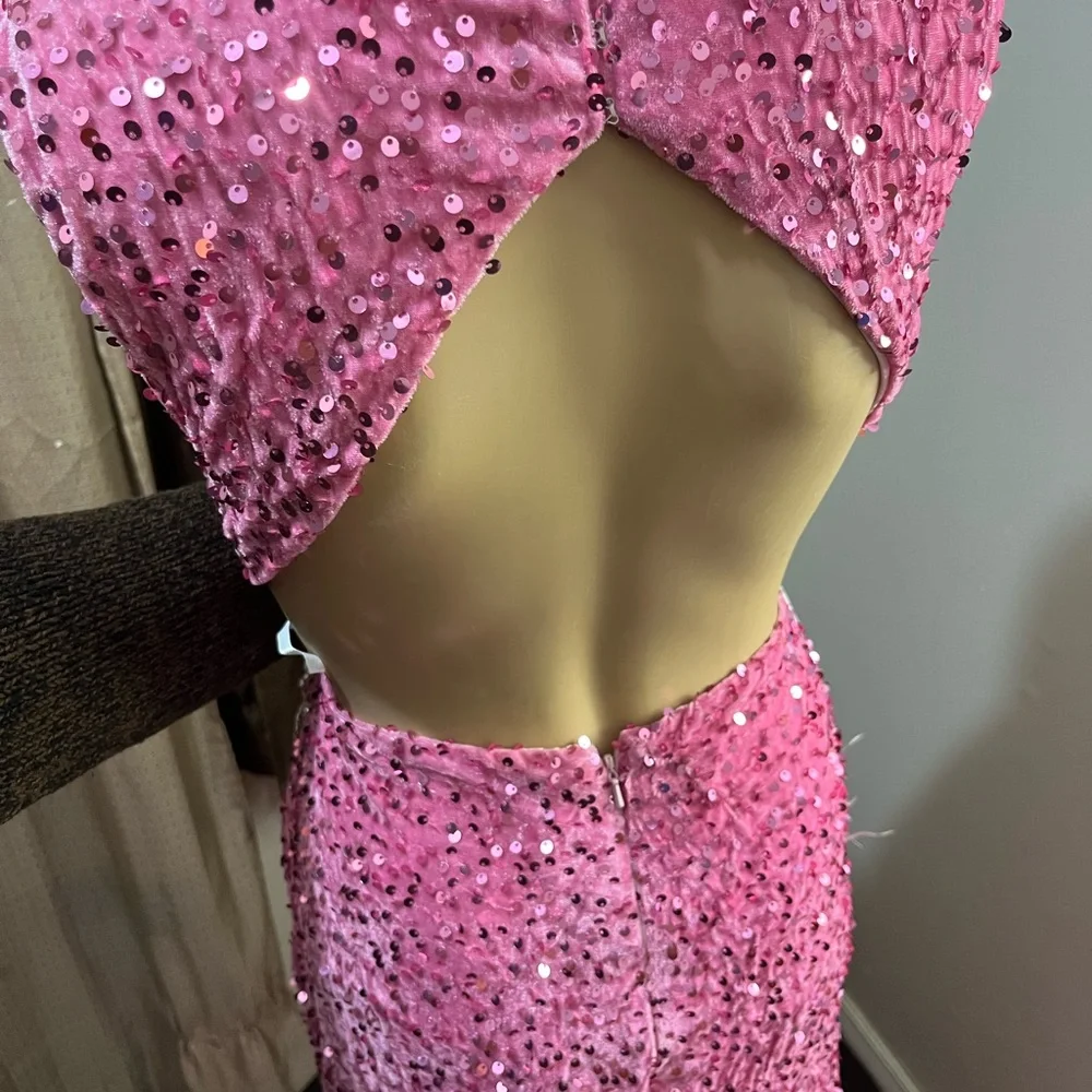 Prom Dress (Pink) - Picture 12 of 13